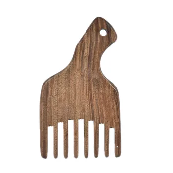 

Sandalwood Comb Hair Straightener Wide Tooth Comb Wooden Massage Brush Hair Extension Anti-Static Wooden