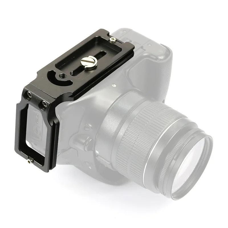 Универсальный L Форма Quick Release Plate Алюминий Камера штативная пластина Quick Release Plate Зажим