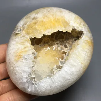 

414g Agate Geode! Hot sale NATURAL CARNELIAN CRYSTAL fengshui healing