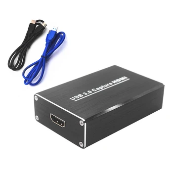 

4K USB3.0 HDMI Video Capture Card HDMI to USB3.0 1080P Video Grabber Record HDMI Game Recorder Box Dongle Live Broadcast Stream