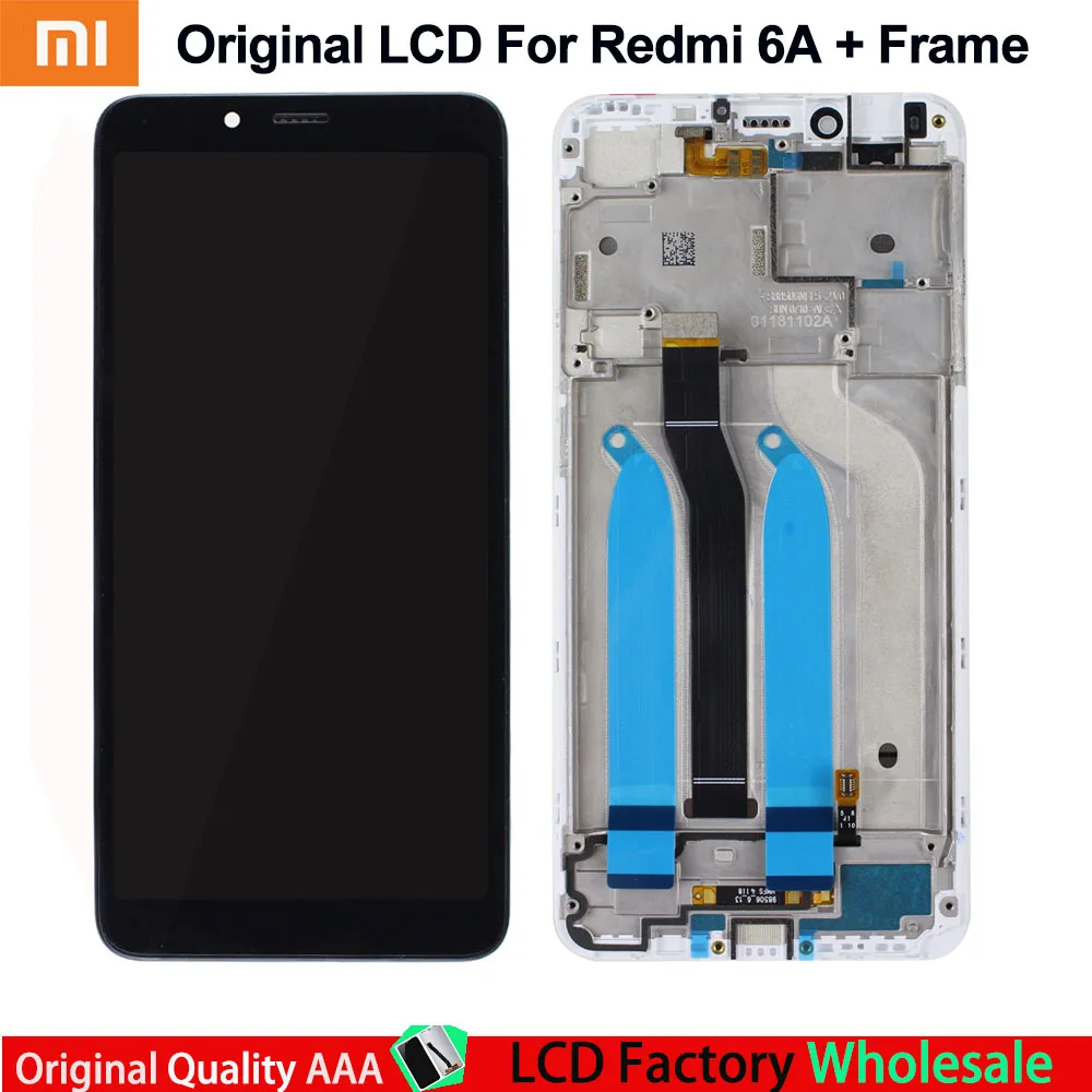 Дисплей для Redmi 6 6A ЖК-дисплей с сенсорным экраном дигитайзер в сборе замена Xiaomi A