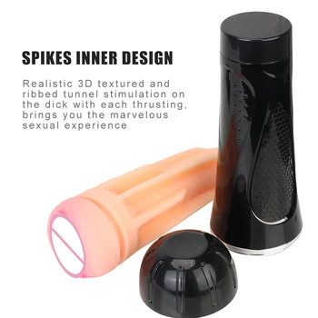 Glans Sucking Vagina Real Pussy Male Masturbator Penis Pump Sex Toys For Men Sexy Honeycomb Cup Erotic Adult Products 4