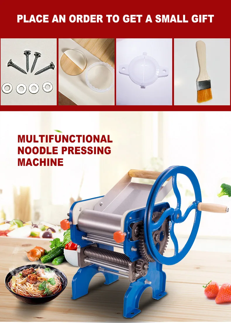 H089ea347d1c548fc9eca4794d3e41c87y Urządzenie do produkcji makaronu domowego ręczna maszyna do makaronu wielofunkcyjne kluski urządzenie do zwijania kluski maszyna do owijania