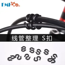 Горный велосипед клип Трос стояночного тормоза концентратор застежка расчесывания Трос стояночного тормоза Шестерни кабели поступающий кабель Управление трубчатая тара