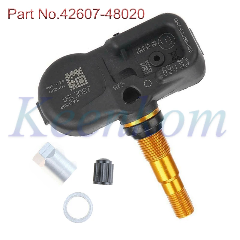 Новинка датчик давления в шинах TPMS 42607-48020 фотосессия для Lexus LX RX Toyota Land Cruiser |
