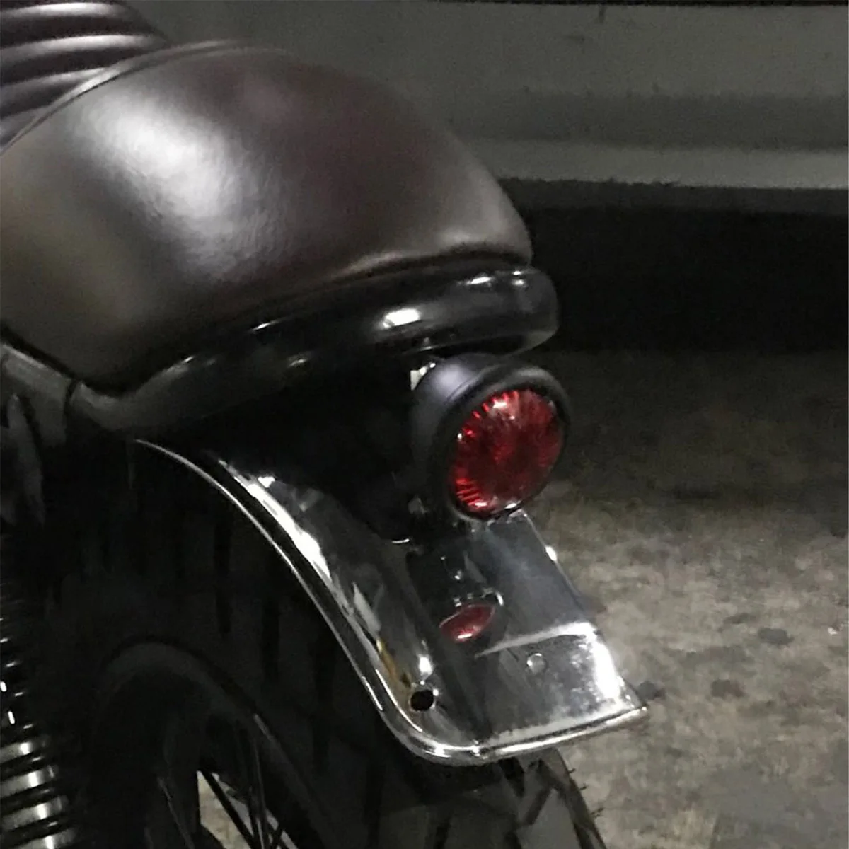 

Universal Red Smoke LED Motorcycle Accessories Racer Style Stop Tail Light Motorbike Brake Rear Lamp Taillight for Honda for ktm