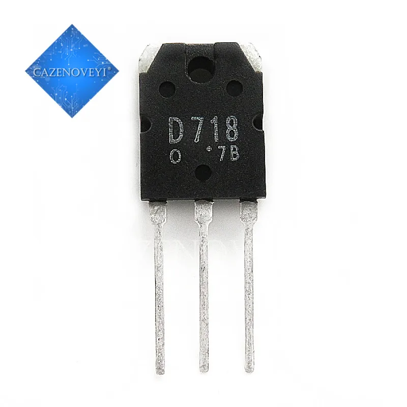 5 шт. / Лот 2SD718 D718 TO 3P в наличии|Интегральные схемы| |