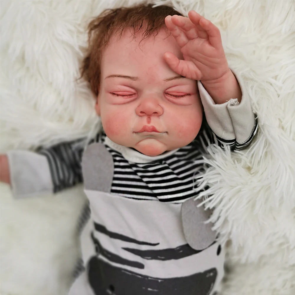 Бутик Reborn baby doll 22 дюймов bebe reborn мягкий силиконовый младенец Новорожденные куклы игрушки для детей подарок детальная краска