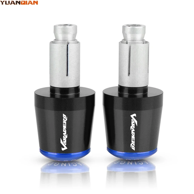 For HONDA XL1000/V/VARADERO XL 1000 1999-2013 2000 2001 2002 2003 7/8'' 22mm Motorcycle handlebar grips ends handle bar grip end black blue