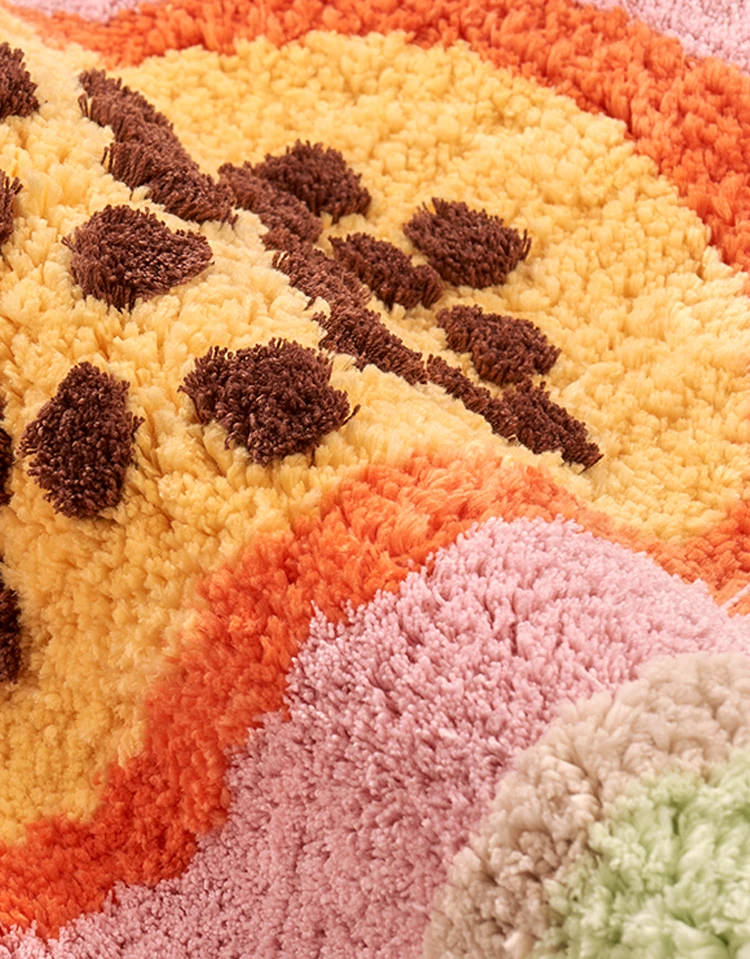 Papaya Area Rugs Bathroom Rug Fruit Entrance Carpet Kitchen Rug Floor Mats Welcome Doormat Home Kids Room Nursery Decor 65x47cm Rug Aliexpress