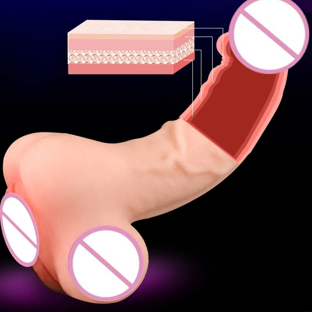 Silicone-Male-Penis-Sleeve-Cock-Extender-Reusable-Condoms-Realistic-Ass-Vagina-Dildo-Masturbator-For-Couples-Gay (3)