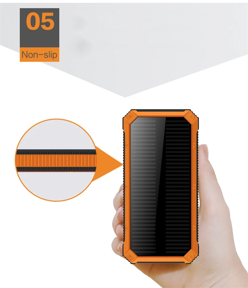 samsung battery pack 80000mAh Solar Power Bank for Xiaomi Mi iPhone 12Pro Waterproof Dual USB Charger External Battery Powerbank Mobile Phone Charger charmast