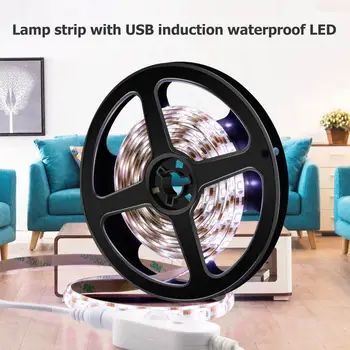 

2835 5V 240 300LED Strip Lights Waterproof IPX4 Flexible Bedroom Stairwell Decor Battery Low Voltage Safety High Brightness