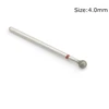 1pcs Diamond Nail Drill Cuticle Bits Ball Milling Cutter Burr for Electric Manicure Machine Cuticle Clean Files Nail Art Tools 5