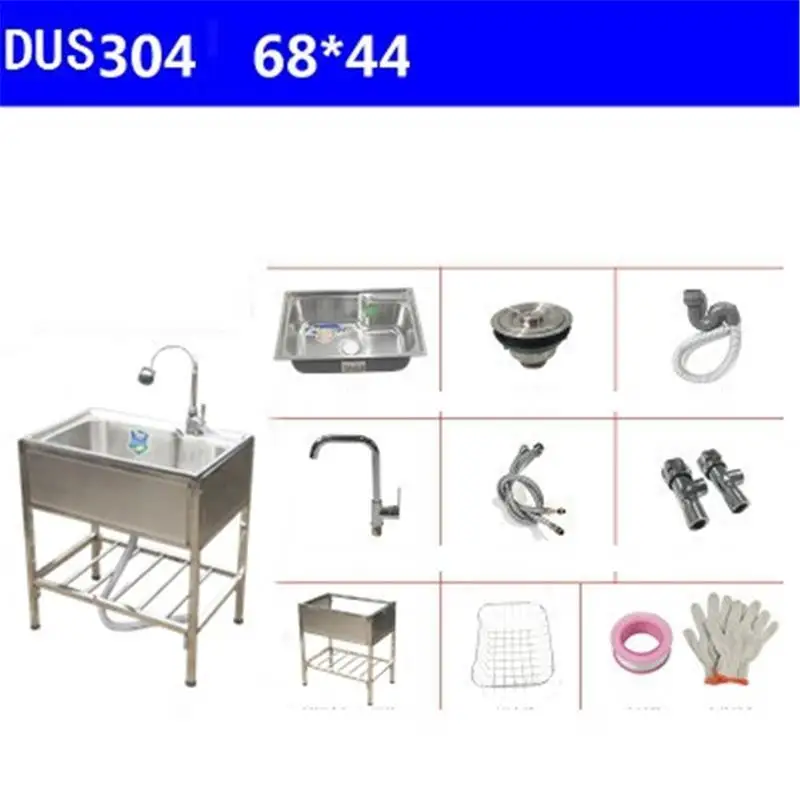 Cucina Evier Para Lavello Keuken Gootsteen кран Portatil Spoelbak Lavabo Cuba Pia Cozinha Fregadero De Cocina кухонная раковина - Цвет: MODEL S