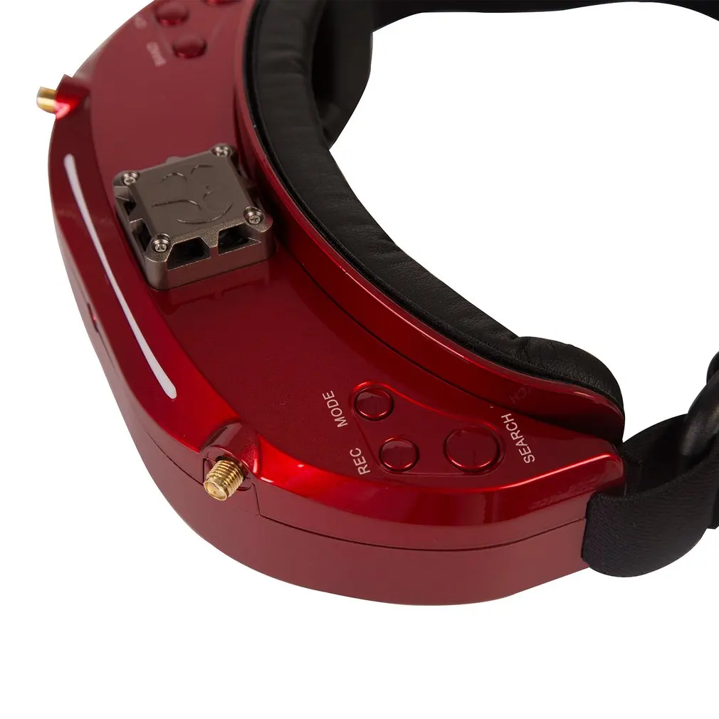 5,8 GHz 48CH разнообразие FPV очки поддержка HDMI отслеживание головы с вентилятором DVR фронтальная камера для радиоуправляемого дрона