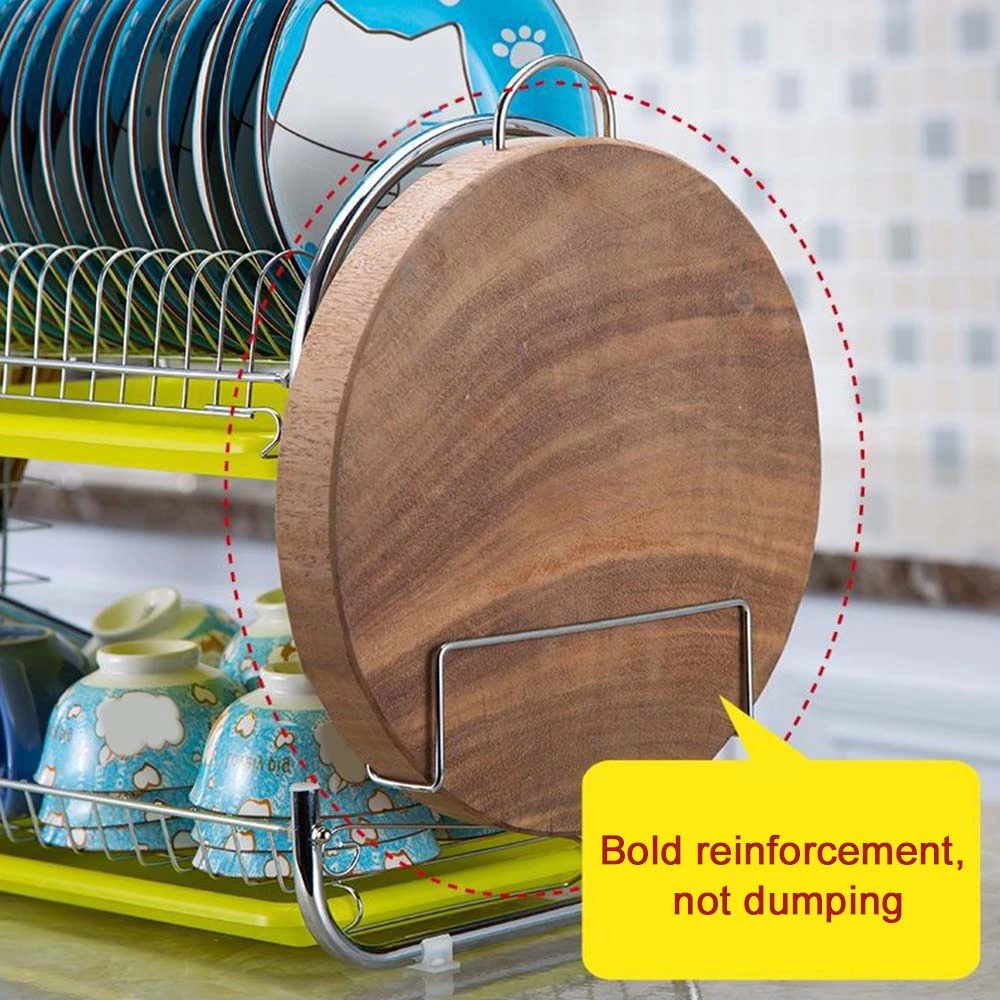 Practical Kitchen Storage Dish Cup Dryer Drying Rack Holder Organizer Plate Dish