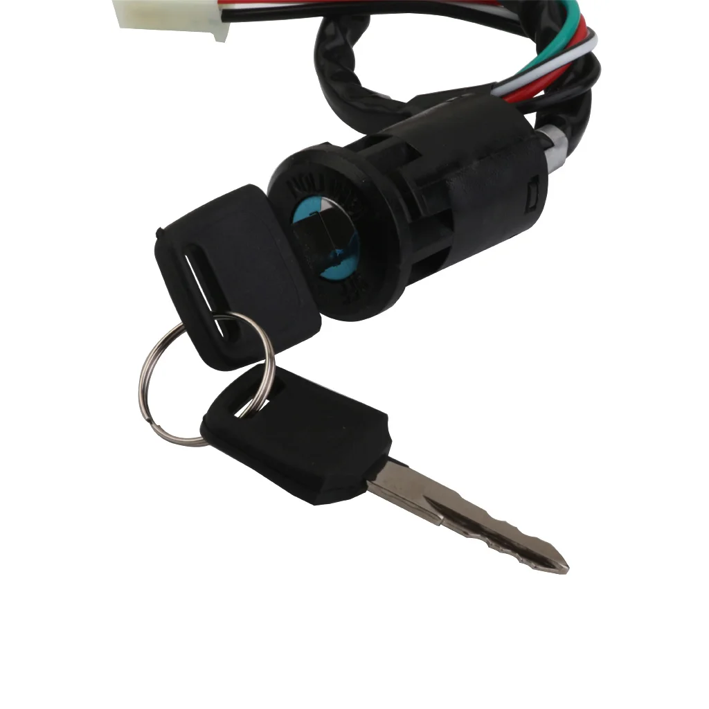 Black Universall Ignition Switch With 2 Keys for Quad & Dirt Bikes 110/125/150cc/250cc