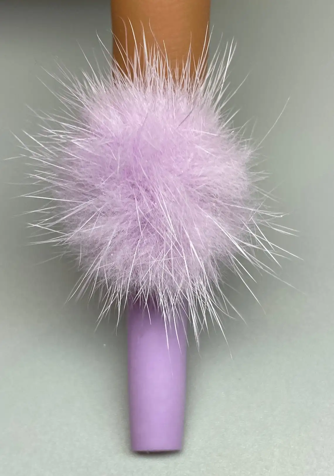 QEXUJOW Lot De 10 Pompons Fausse Fourrure 8cm - Glands Et Pompons Pour Chapeaux Sacs Écharpes (10 Couleurs)