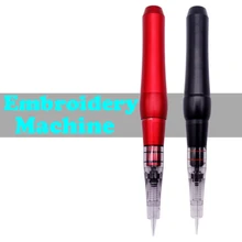 Высококачественная постоянная машинка для перманентного макияжа 5 уровней для 3D вышитой татуировки бровей Карандаш для губ Вращающаяся ручка машинки для татуировок комплект