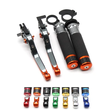 

For KTM DUKE 125 200 250 390 RC125 RC200 RC390 12-20 Motorcycle Accessories Brake Clutch Levers & Throttle Handlebar Hand Grips