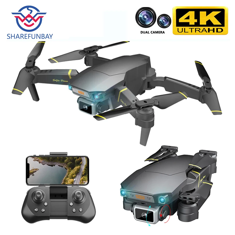 

New drone 4k dual camera infrared obstacle avoidance HD WiFi 1080p fpv drone electric camera rc quadcopter GD89 Pro drone
