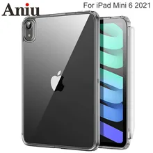 

Clear for iPad mini 6 Case 2021 TPU Hard Back Cover for iPad mini6 iPad Mini 6th Generation Shockproof Protective Case