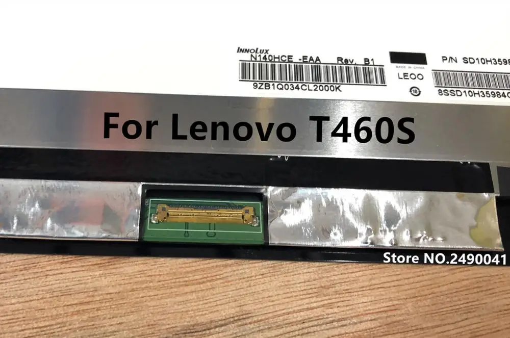 N140HCE-EAA 14," Full-HD ноутбук с жидкокристаллическим экраном SCREENN140HCE-EAA для lenovo ThinkPad T460s ips FHD сенсорный экран