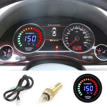 

Car Compass 2inch 12V 52MM Car Modified LED Scale Digital Display Analog Water Temperature Temp Gauge Meter Car Accessories