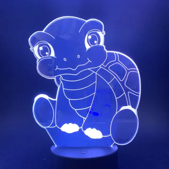 

Led Lamp Tortoise Night Light Led for Children Live Room 3D Lamp Visual Light Effect Night Light Led Purple Color Changing Light