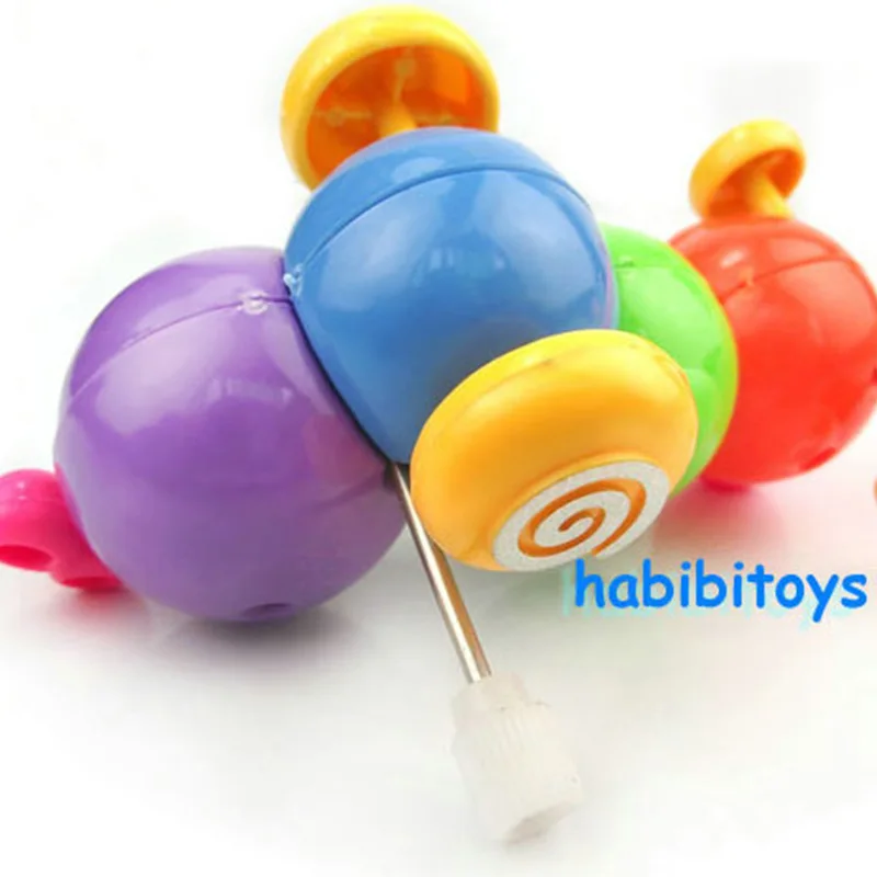 Educational Toy Manufacturers Wholesale Color Flexible Toy Worm Colorful Telescopic Caterpillar on Chain Toy