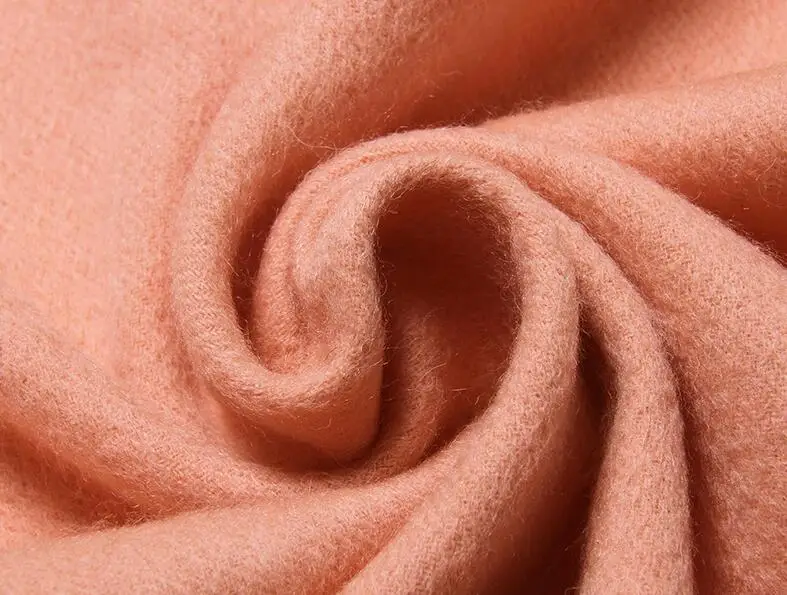 Зимний женский шарф, шарфы из чистой шерсти для взрослых, однотонный роскошный осенний модный дизайнерский шарф, шарфы-пончо для женщин, обертка унисекс