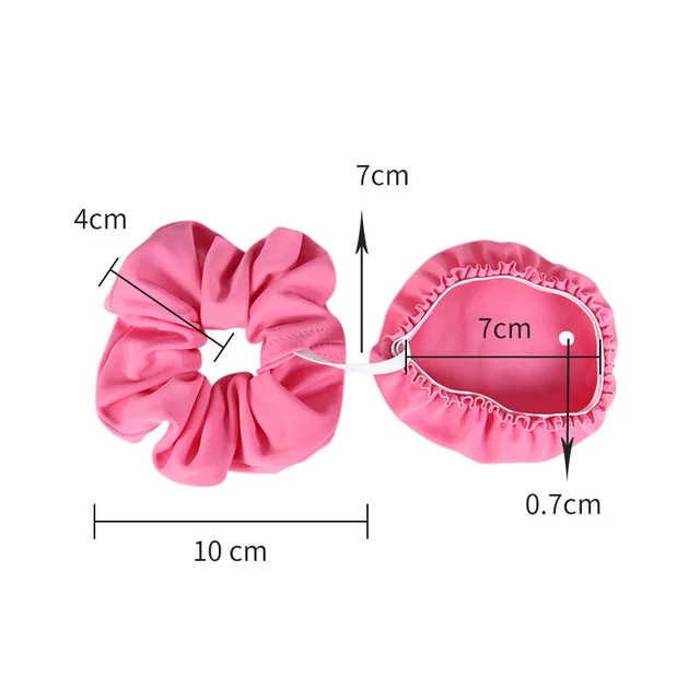 1pc Drink Cover Scrunchie For Alcohol Protection Wine Glass Cover