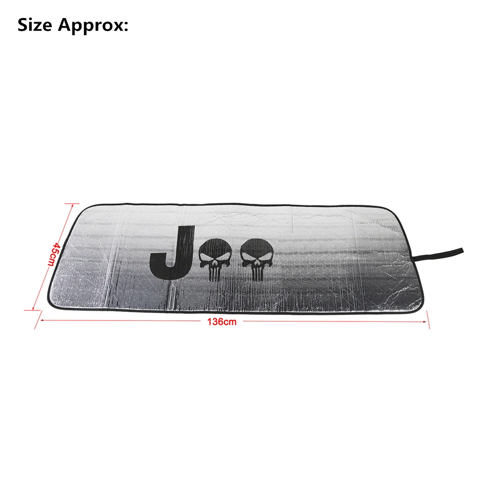 Автомобильный солнцезащитный козырек из алюминиевой фольги для Jeep Wrangler JL+ защита конфиденциальности солнцезащитный козырек неограниченное количество аксессуаров