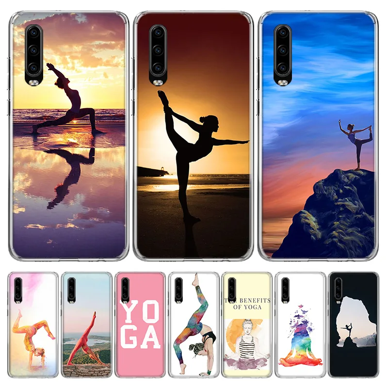 Чехол для телефона Aum Om Yoga ДЛЯ huawei P30 P20 mate 30 20 10 Pro P10 Lite P Smart Z+ Coque Shell Capa