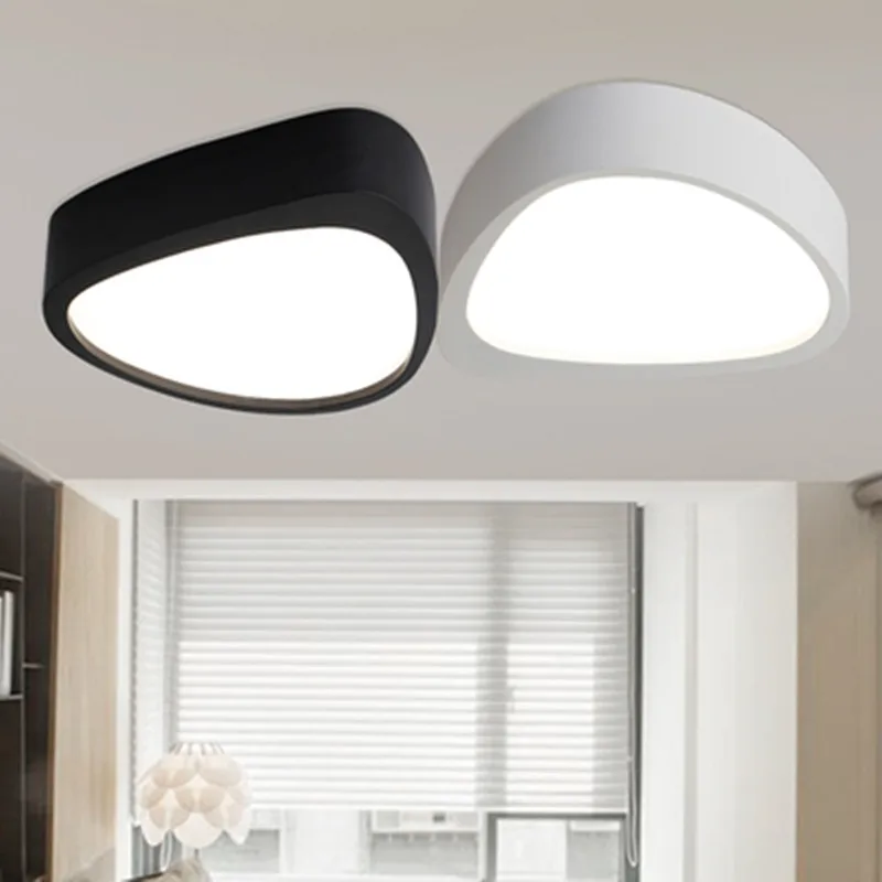 Us 74 02 22 Off Noridc Simple Diy Metal Led Ceiling Lights Lustre Acrylic Bedroom Dimmable Led Ceiling Lamp Led Ceiling Lighting Lights Fixtures On