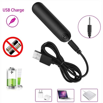 Rechargeable Mini Bullet Vibrator For Women Female Masturbation Pocket Dildo Sex Toys G-Spot Stimulator Vagina Massager Sex Shop 5