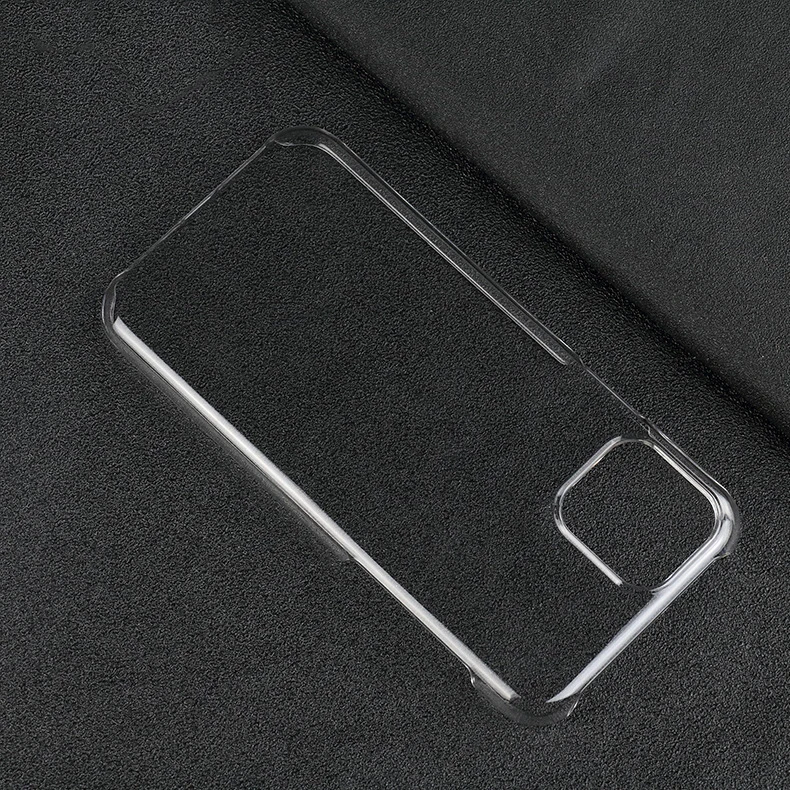

Slim Transparent Clear Case For iPhone 11 Pro Max Crystal Ultra Hard Plastic Glossy Snap Back Cover For iPhone X XR XS Max Capa