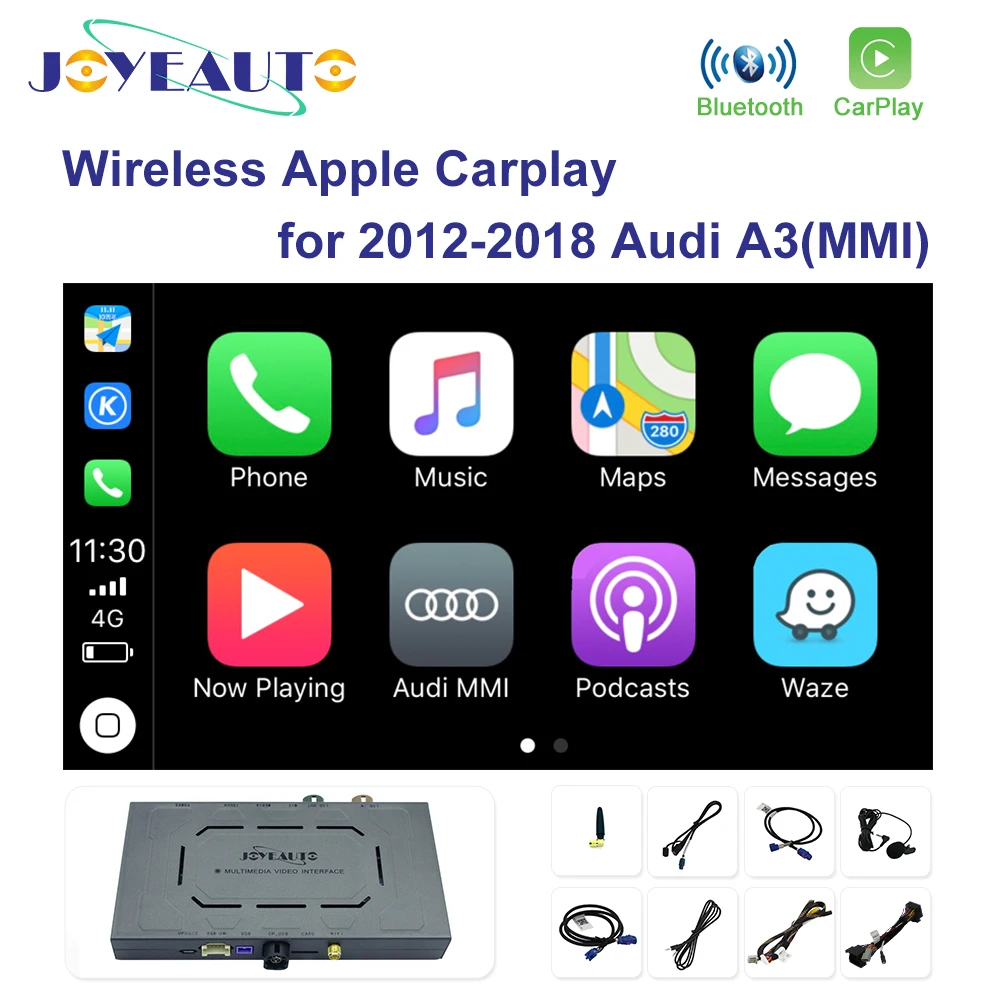 Audi CarPlay A3 Автомобильный мультимедийный ящик 3g MMI 13-17MY Apple Car play Android Авто iOS Airplay автомобильный игровой модифицированный для Audi аксессуары