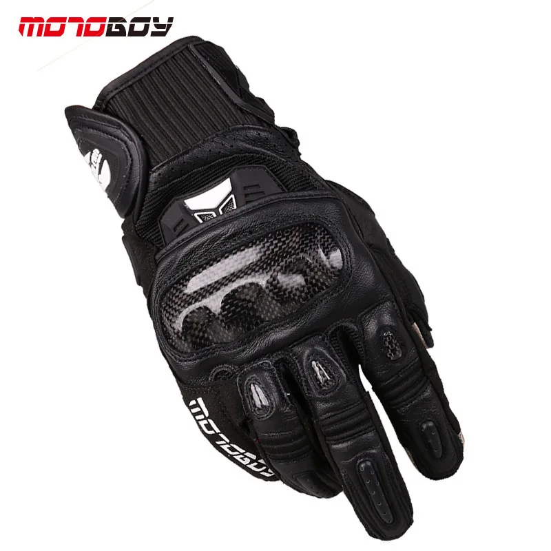 

MOTOBOY Off-road Motorbike Gloves Carbon Breathable Touch Screen Gloves Locomotive Leather Gloves Gl03