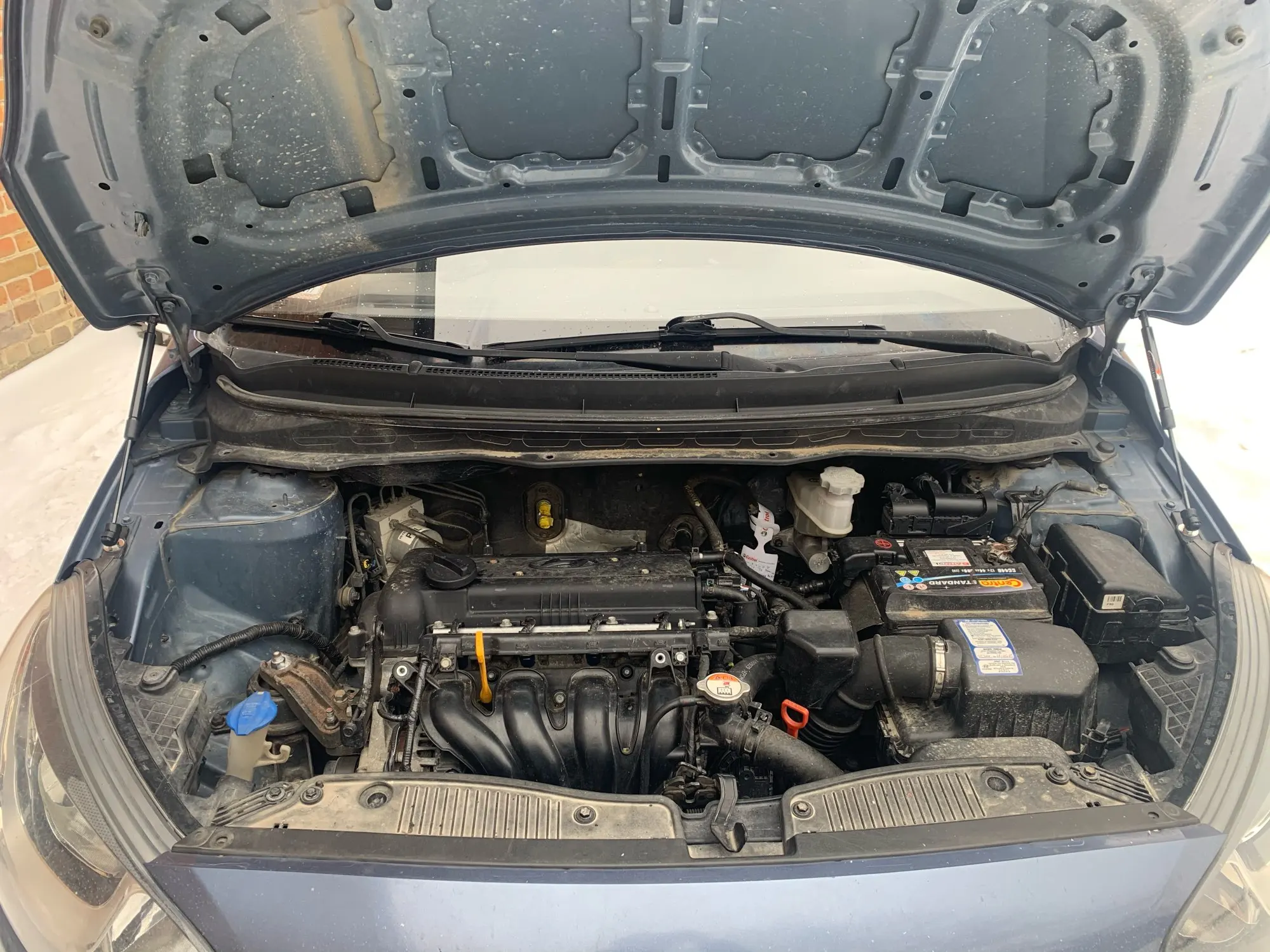 Для хэтчбека Hyundai i20 Facelift PB MY13 1.4crdi Style 2008-2014, капот, модификация, газовые стойки, амортизатор, подъемные опорные стержни