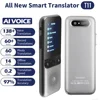 138 Languages T11 Portable Smart Voice Translator Real-time Multi-Language Speech Interactive Offline Translator Business Travel ► Photo 1/6