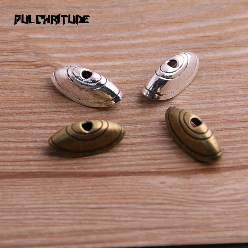  16pcs 8*8*20mm Two Color Receptacle Hollow Oval DIY Spaced Jewelry Accessories Charms For Making | Украшения и аксессуары