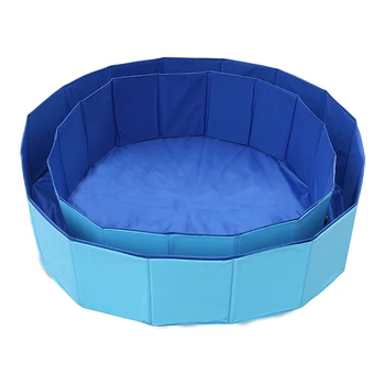 

Summer Dog Swimming Pool Foldable Dog Pool Pet Bath Outdoor Collapsible Dog Tub Portable Bathing Pool for Dog Cats Kids