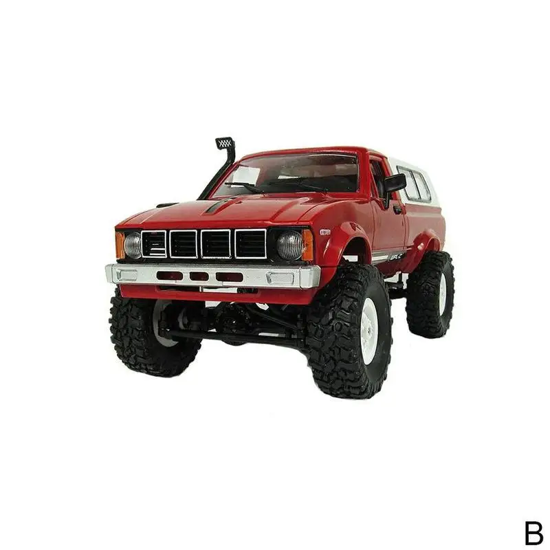 1:16 RC внедорожный автомобиль с четырьмя колесами дистанционного управления автомобиль 2,4G альпинистское электрическое транспортное средство с дистанционным управлением радиоуправляемая Игрушечная машина для детей - Цвет: Красный