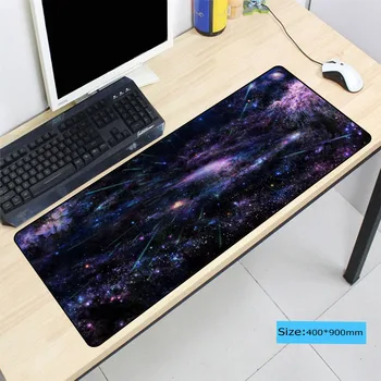 

Purple Space Gaming Speed Mousepad Durable Soft Rubber Large Mousemat Computer Desk Mice Play Mats For DOTA CSGO LOL