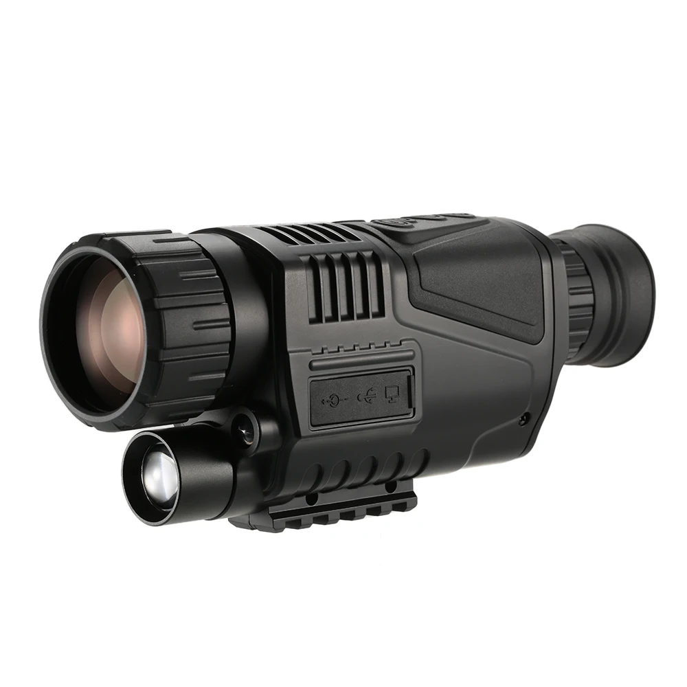 5x40 Многофункциональный цифровой Ночное видение Монокуляр телескоп ручной Камера видео Регистраторы видеокамера Ночное видение прицел