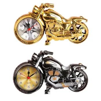 

Motorcycle Alarm Clock Creative Retro Alarm Clock Motorcycle Model Alarm Clock for Boys Tenns Gifts Memory