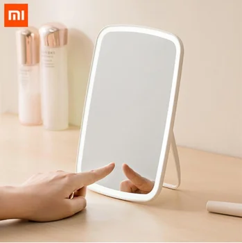

Original xiaomi Mijia Intelligent portable makeup mirror desktop led light portable folding light mirror dormitory desktop