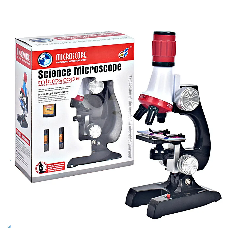 Science Museum 872114-12C Build Your Own Scientific Microscope Educational 